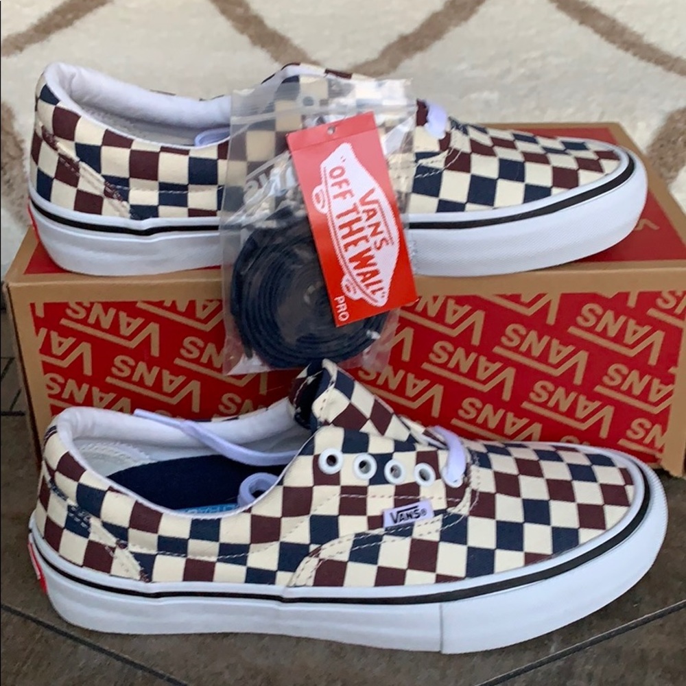 VANS ERA PRO MULTI CHECKER DRESS BLUE WMNS - Picture 2 of 16